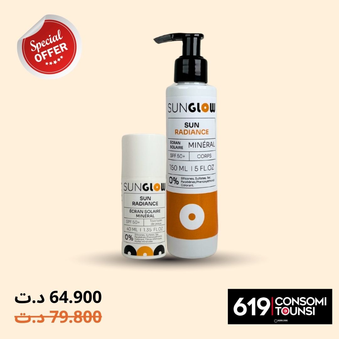 Duo SunRadiance | Votre Protection Solaire, Partout et Pour Tous [Visage & Corps]